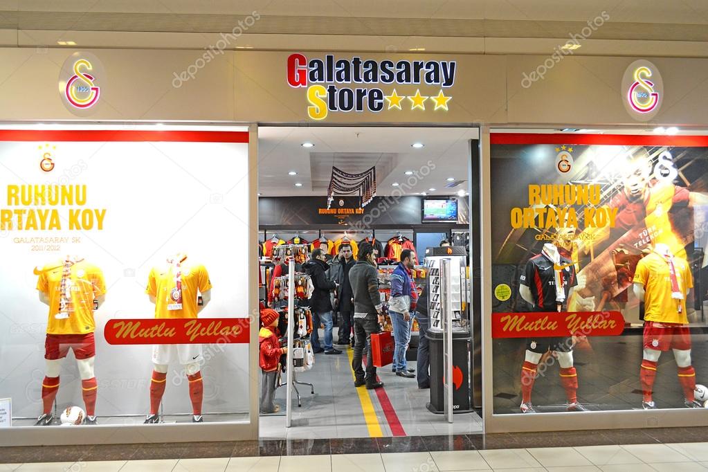 Galatasaray Store In Istanbul Mall, Turkey