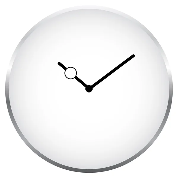 Minimalist Clock — Stock Vector