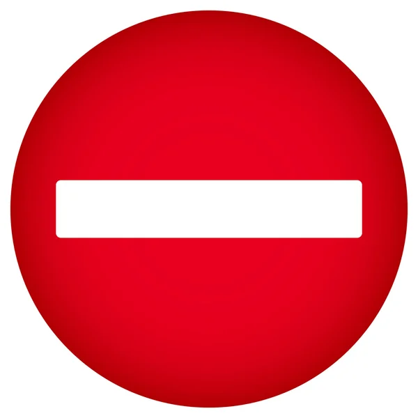Trafik işaretini durdur — Stok Vektör
