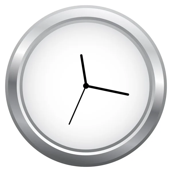 Minimalist Clock — Stock Vector