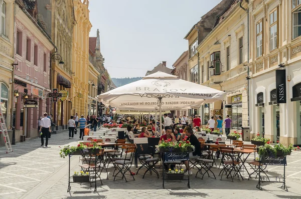 Cidade de brasov — Fotografia de Stock