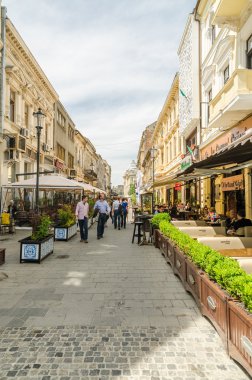 şehir merkezinde Bükreş