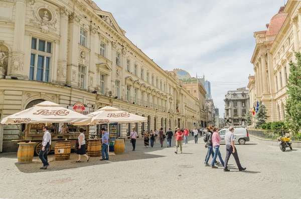 Centrum Bukaresztu — Zdjęcie stockowe