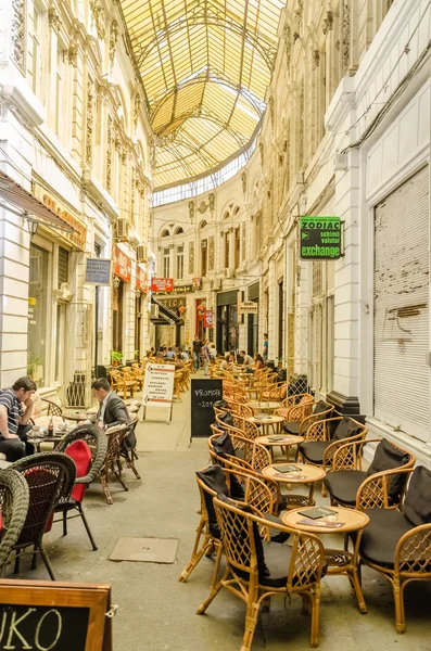 Egyptische café in Boekarest — Stockfoto