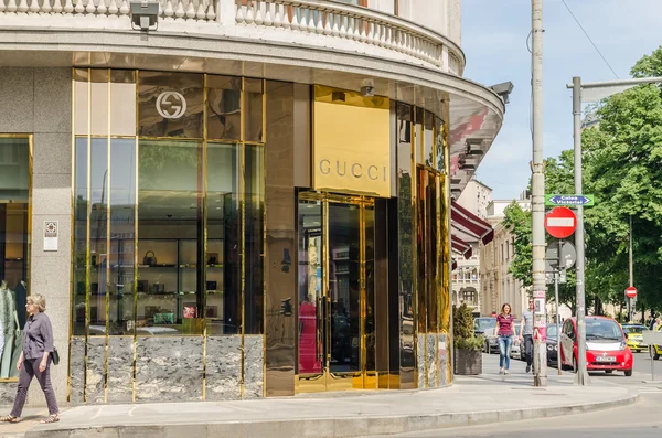 Tienda Gucci — Foto de Stock