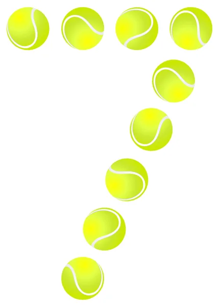 Tennis Ball Number 7