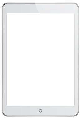 beyaz mini iş tablet