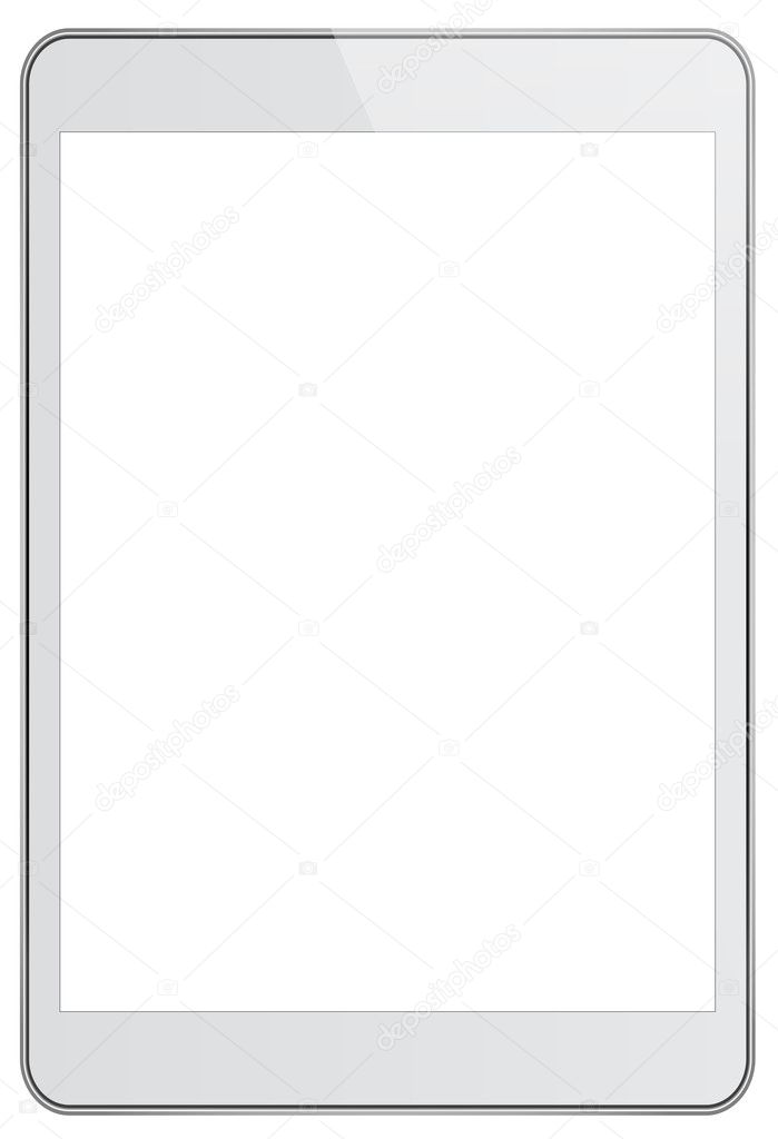 White Mini Business Tablet