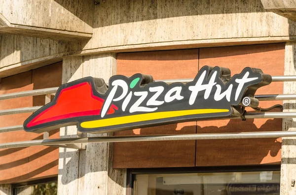 Restauracja Pizza hut — Zdjęcie stockowe