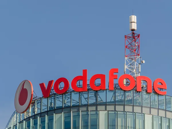 Vodafone byggnad — Stockfoto