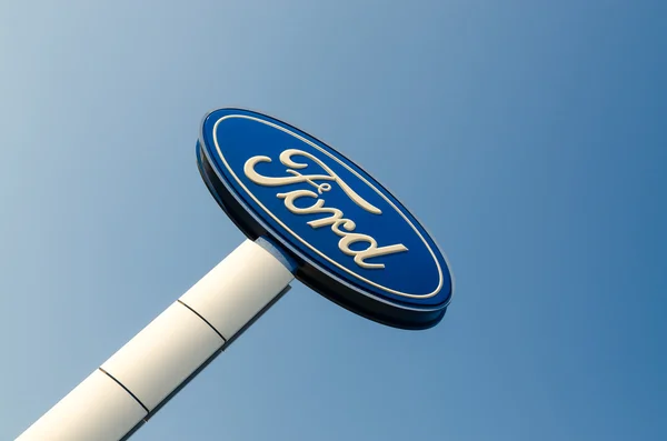 Ford showroom teken — Stockfoto