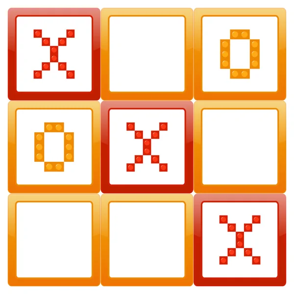 Tic tac toe — Stockvektor