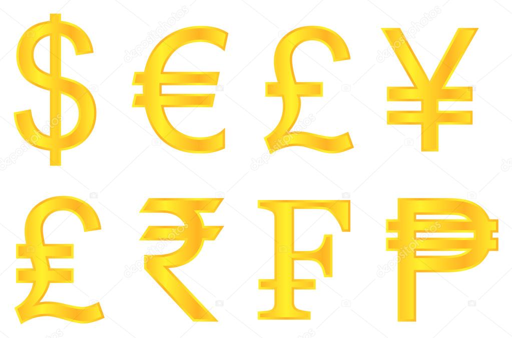 Common Currency Symbols