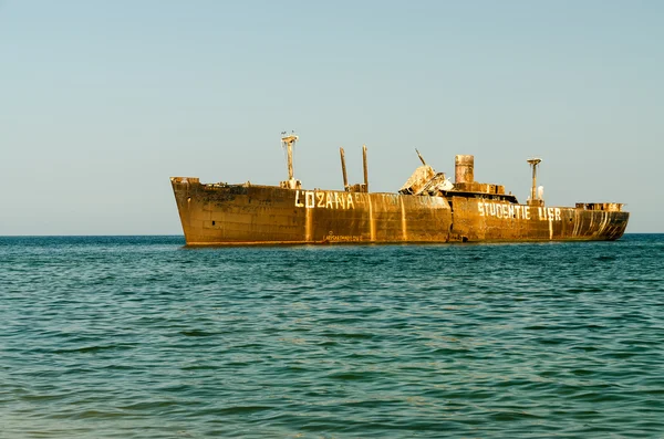 Old Greek Shipwreck — Stock Photo, Image