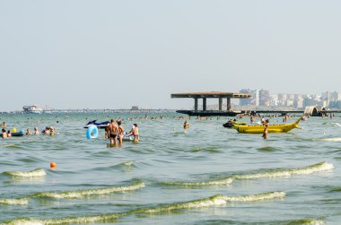 İnsanlar eğlenmek Karadeniz