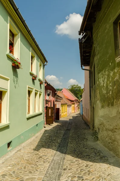 Strada medievale — Foto Stock