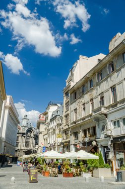 Şehir merkezindeki eski Merkezi Bükreş'te