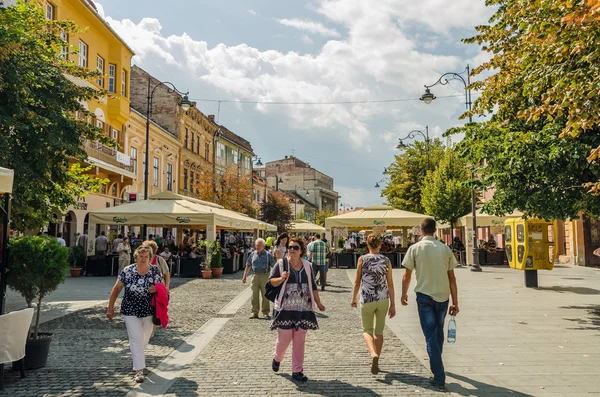 Sibiu piazza principale — Foto Stock