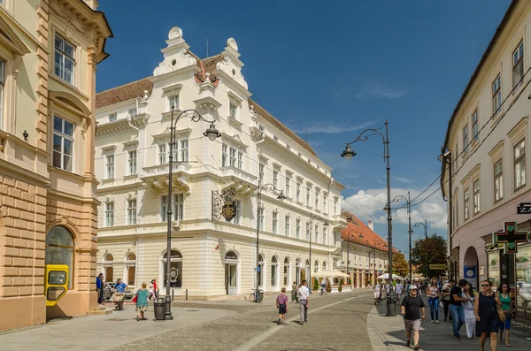 Centro da cidade de Sibiu — Fotografia de Stock