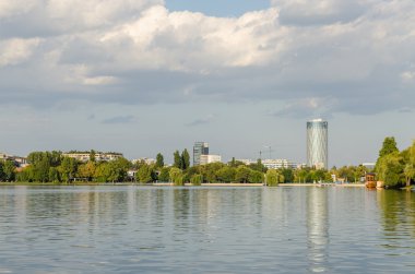 Bükreş görünümü herastrau Parkı