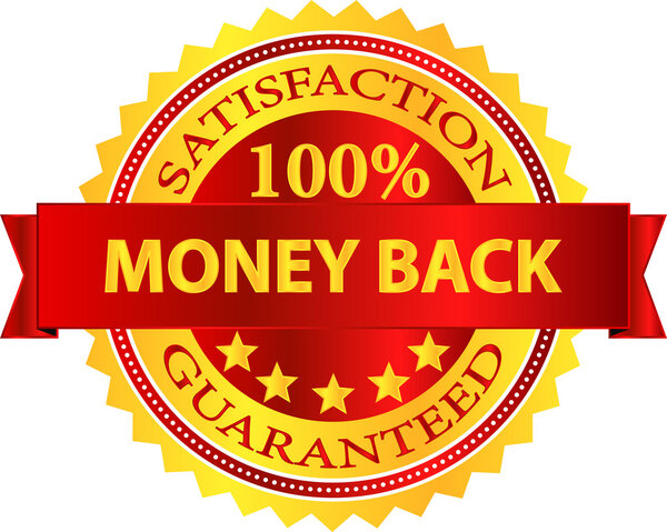 Money Back Satisfaction Guaranteed Badge