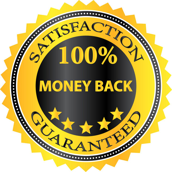 Money Back Satisfaction Guaranteed Badge