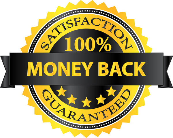 Money Back Satisfaction Guaranteed Badge
