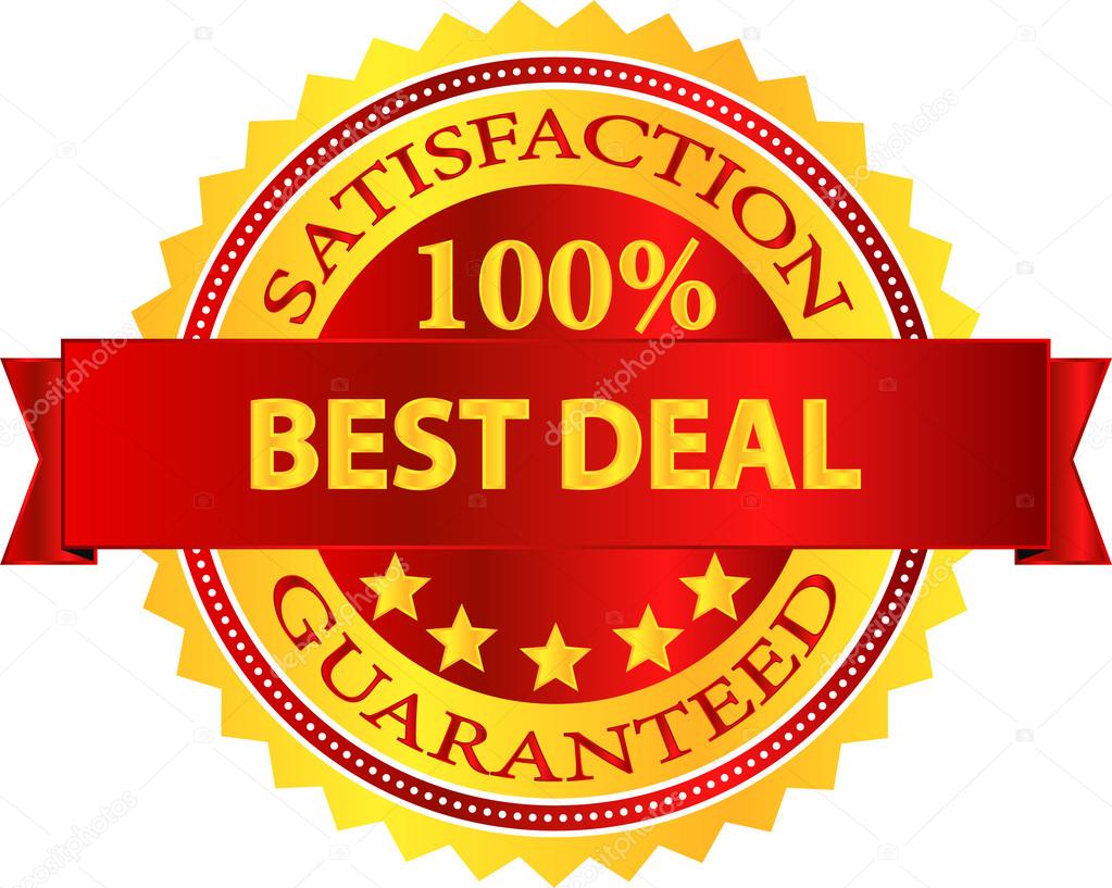 Best Deal Satisfaction Guaranteed Badge