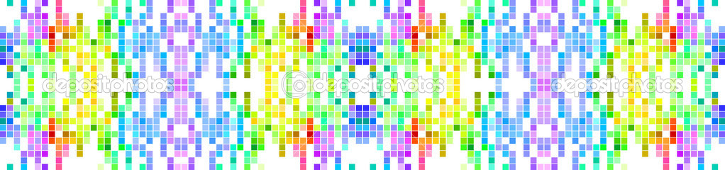 Colored Mosaic Abstract Background