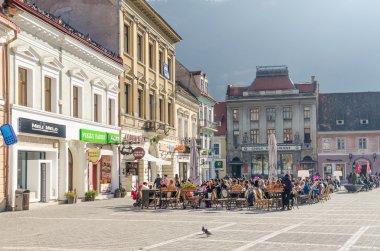 Brasov Konsey kare tarihi merkezi