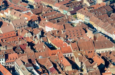 Brasov havadan görünümü