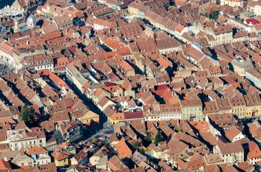 Brasov havadan görünümü
