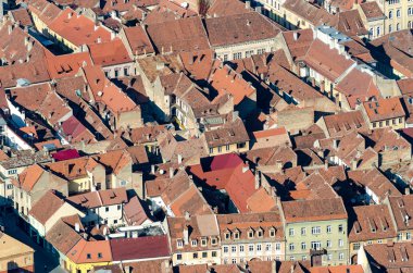 Brasov havadan görünümü