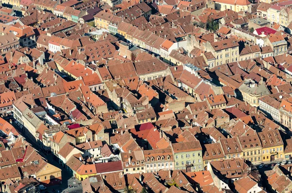 Brasov Luftaufnahme — Stockfoto