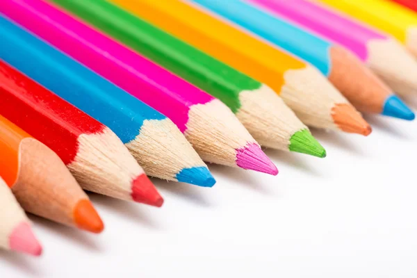 Cores do espectro de lápis para colorir — Fotografia de Stock