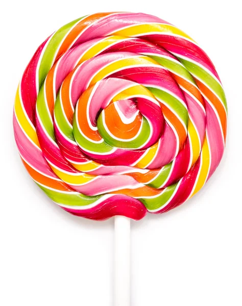 Färgglada söt lollipop — Stockfoto