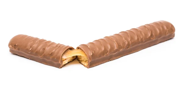 Caramel Chocolade bar — Stockfoto