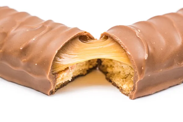 Karamell-Schokolade — Stockfoto