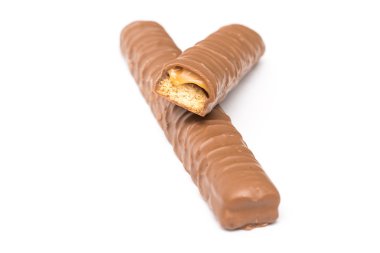 Karamel dolgulu çikolata bar