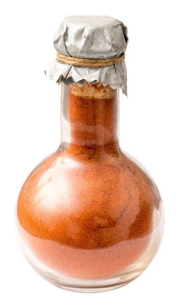Botella de polvo de chile de Cachemira —  Fotos de Stock