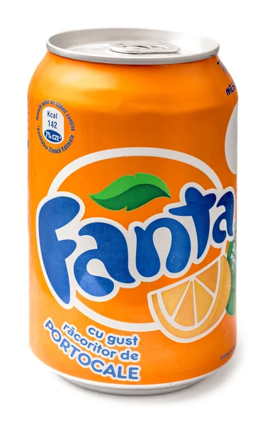 Fanta Bottle Can — Stock Photo, Image