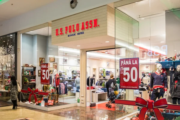 Tienda de polo — Foto de Stock