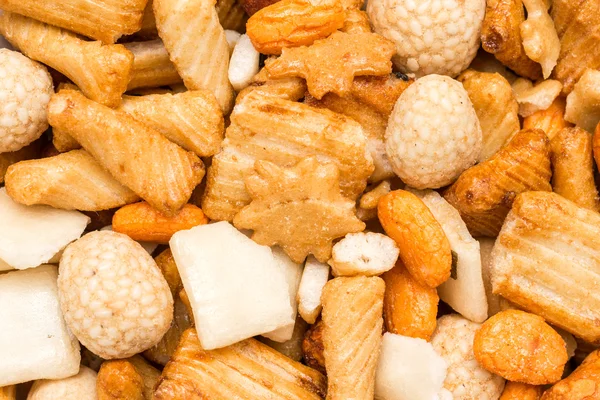 Печенье и глазированные арахис — стоковое фото