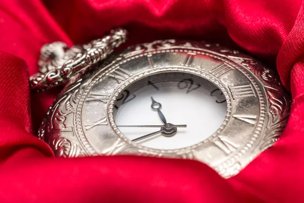 Orologio meccanico da tasca vintage — Foto Stock