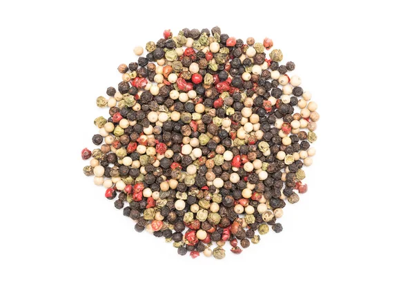 Mix di peperoncino colorato isolato — Foto Stock