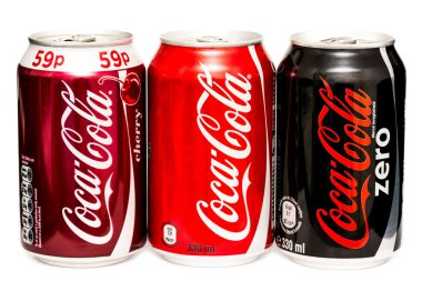 Coca-Cola şişesi kutular