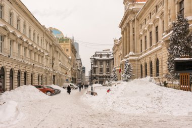 ilk kar şehir Bükreş