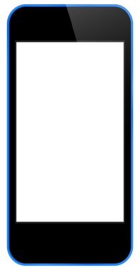 mavi mobil telefon