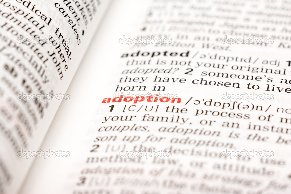 Adoption Word Definition In Dictionary
