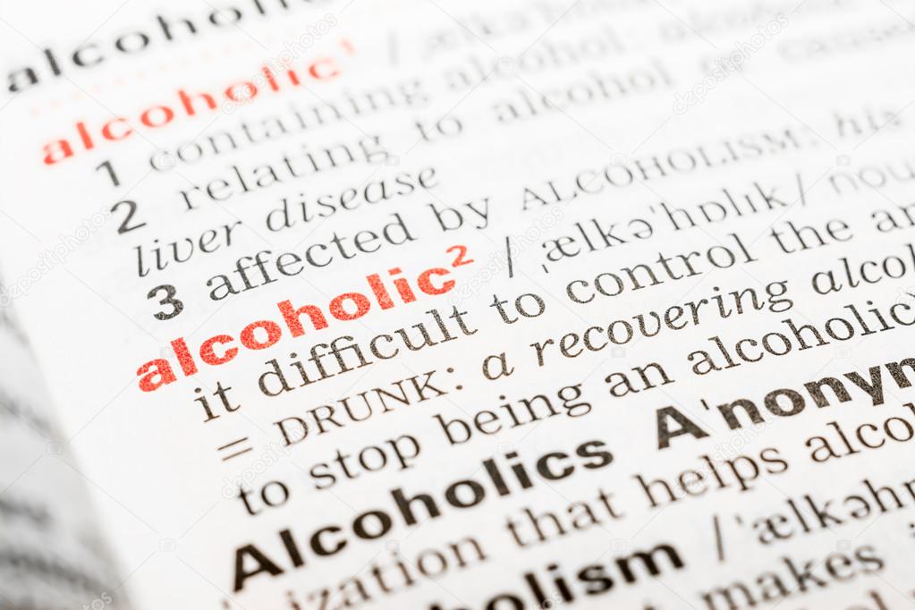 Alcoholic Word Definition In Dictionary